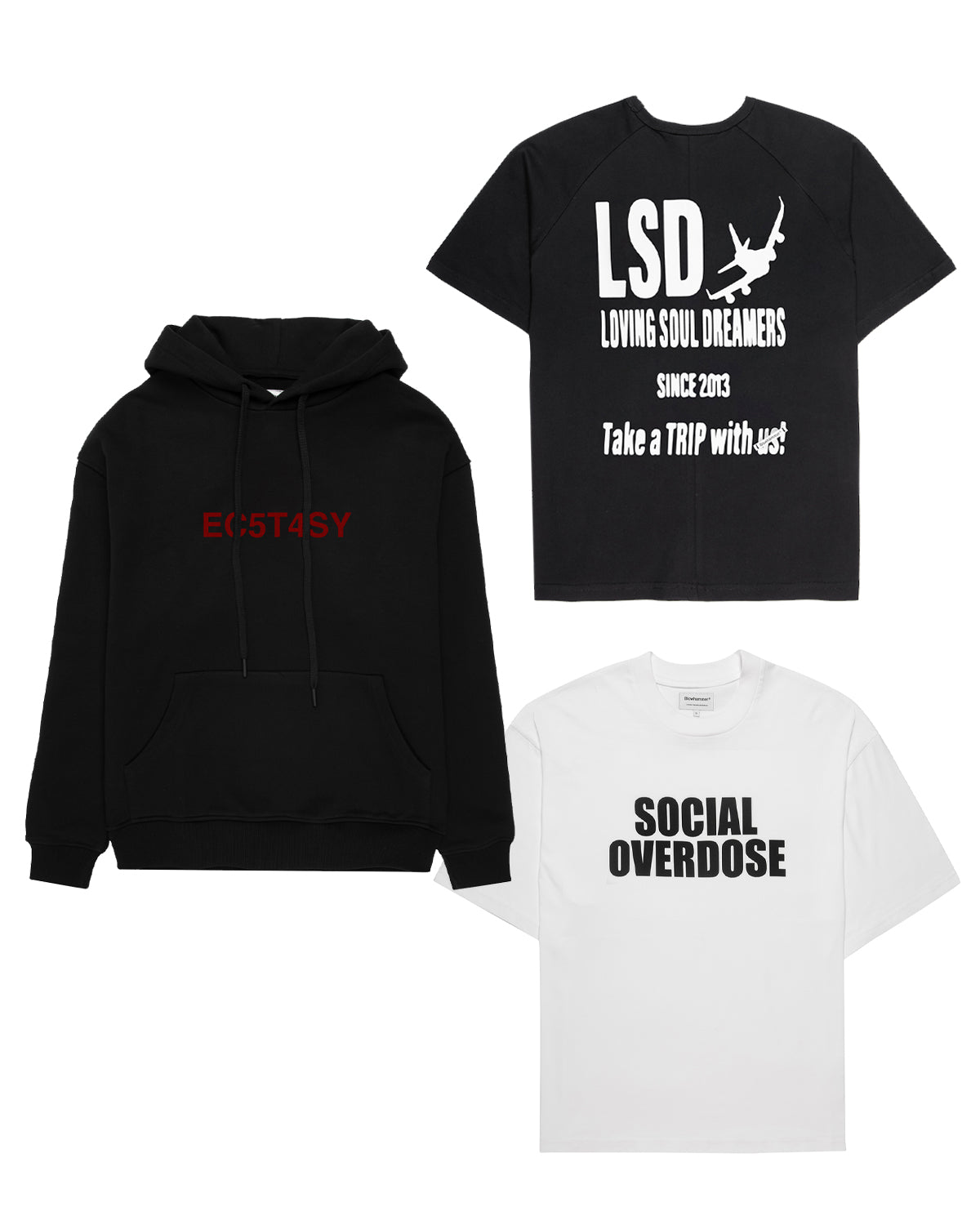 Social Agony 2 x T-Shirt + Hoodie