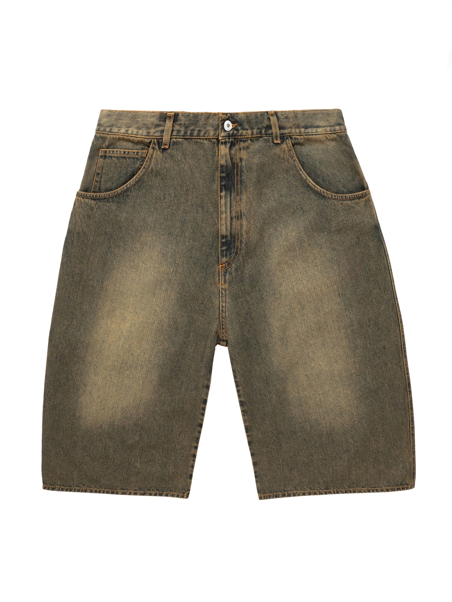 Aged Denim Jorts