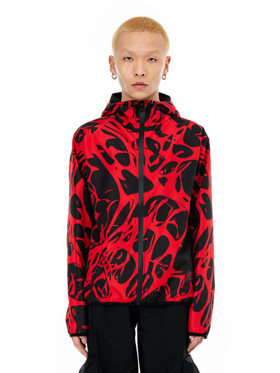 Strand Red  Windbreaker | Blowhammer