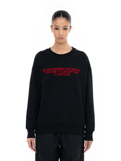 Concept Red  Crewneck Sweatshirt | Blowhammer