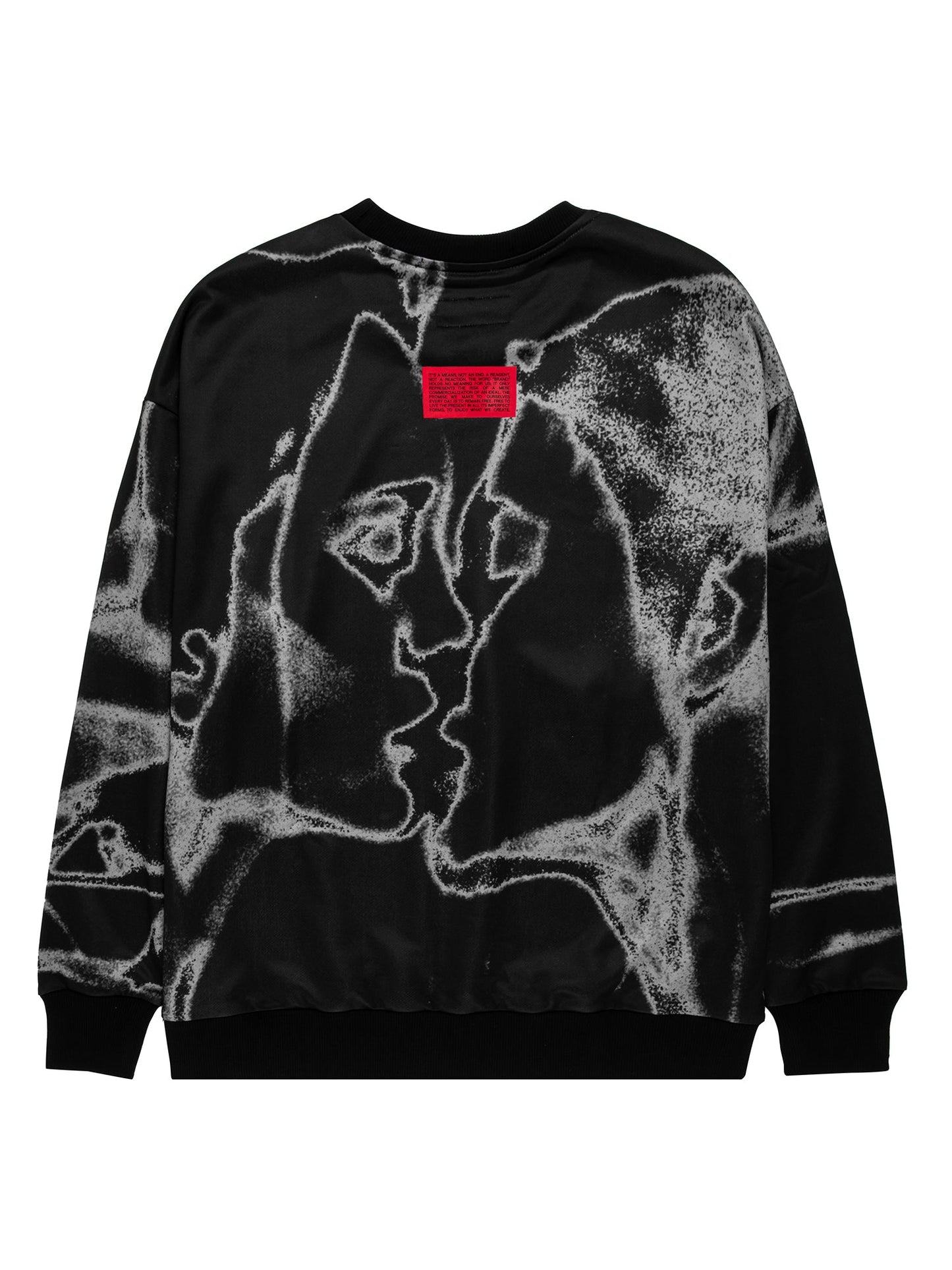 Unkiss Black Crewneck Sweatshirt