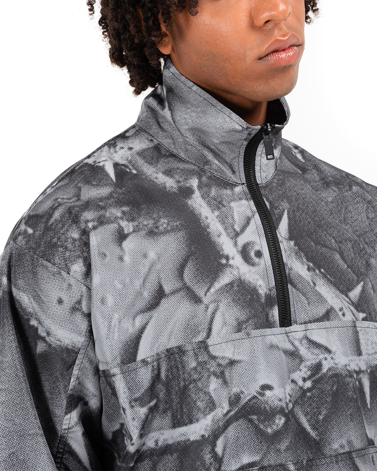 Bloodrose dark Felpa Girocollo Zip