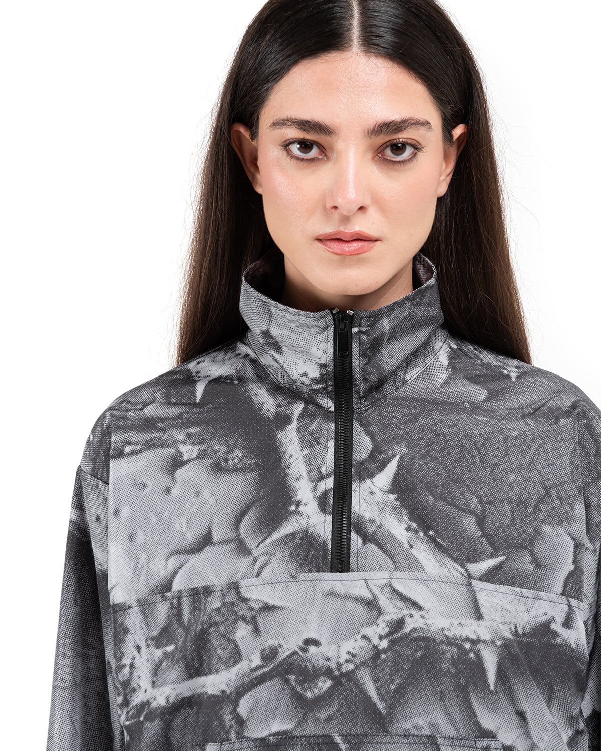 Bloodrose dark Felpa Girocollo Zip