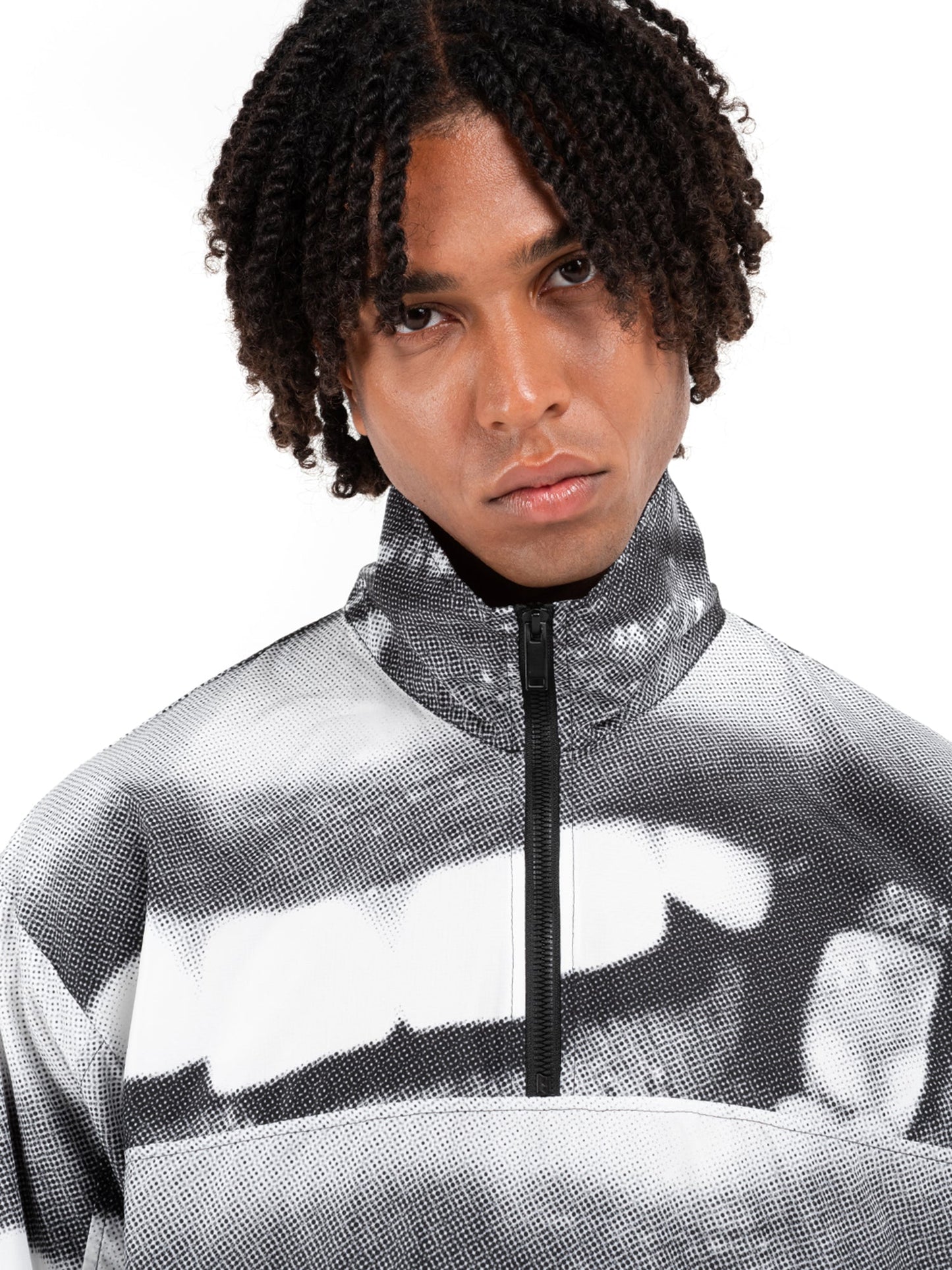 Smile Zip Up Sweatshirt