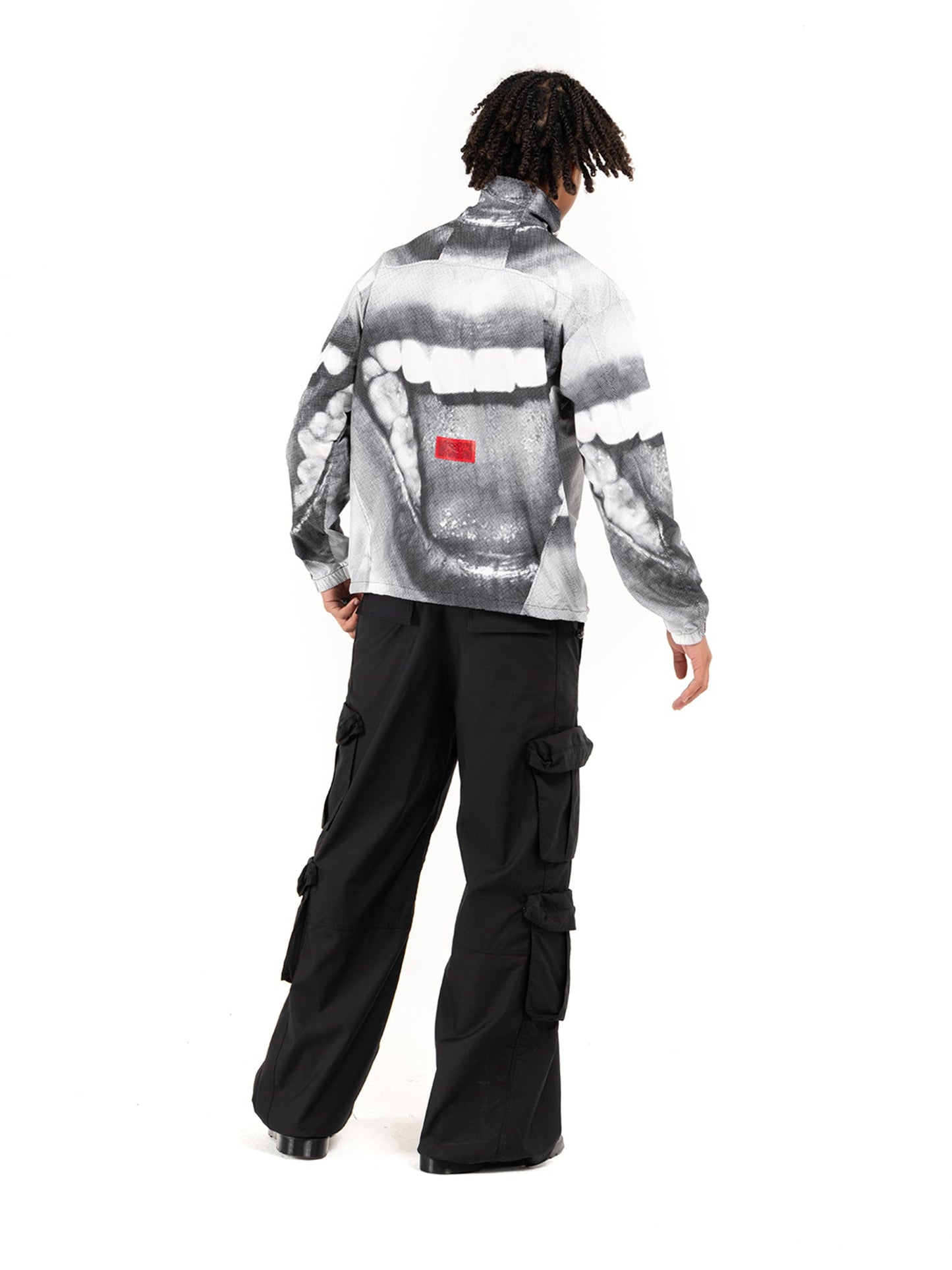 Smile Zip Up Sweatshirt
