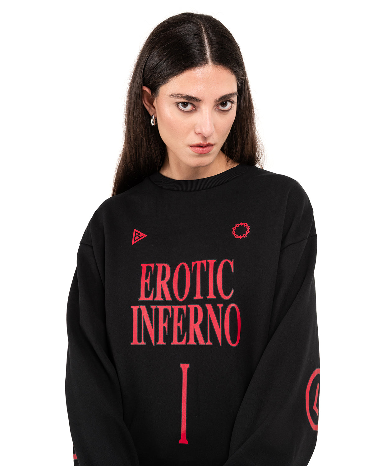 Infernal Groove Felpa Girocollo