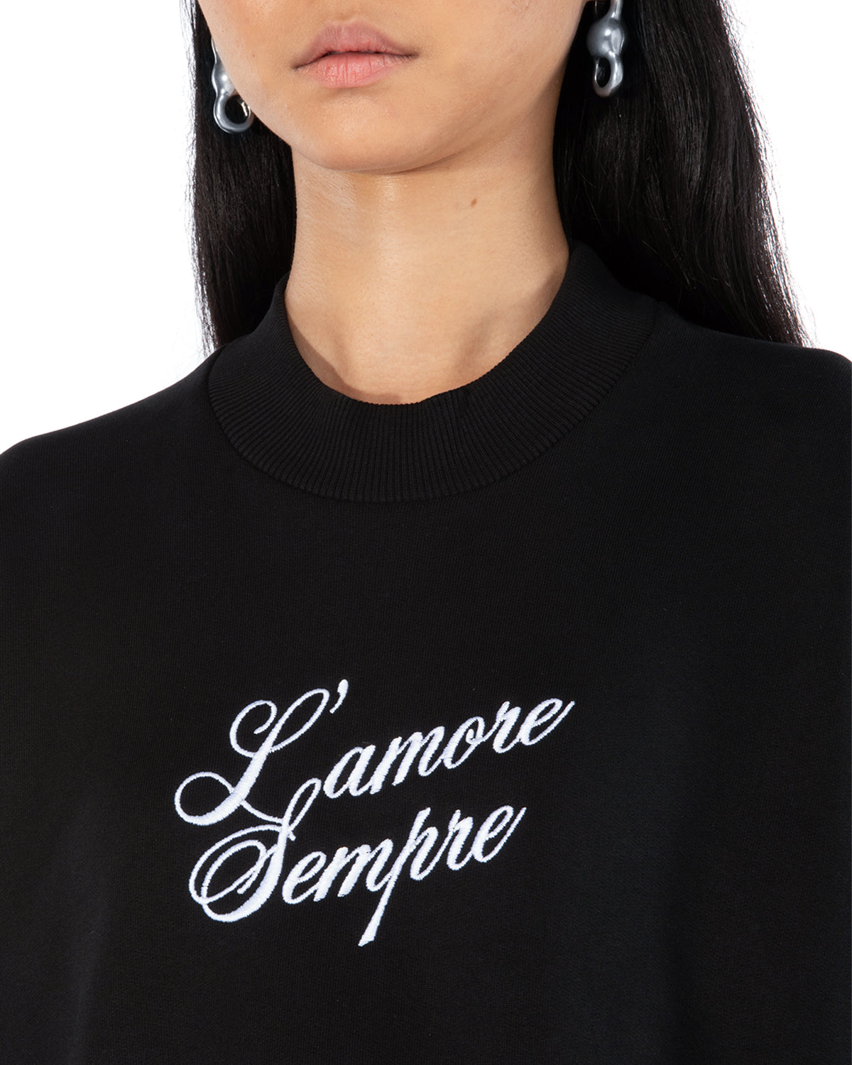L' amore Sempre Felpa Girocollo