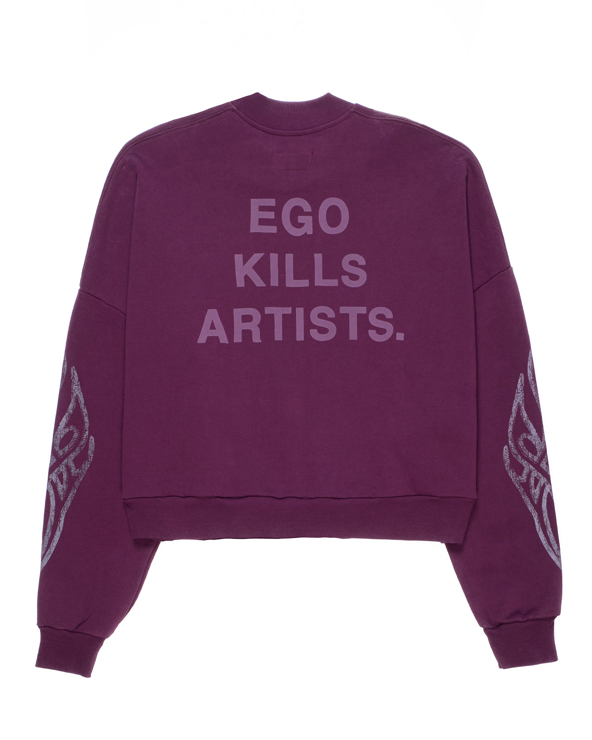 Ego Kills Artist Purple Crewneck Sweatshirt