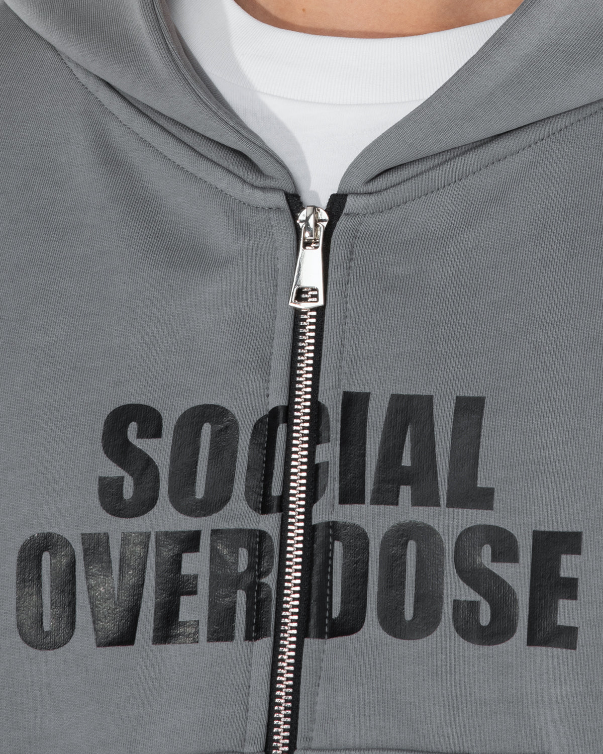 Social Overdose Felpa Cappuccio