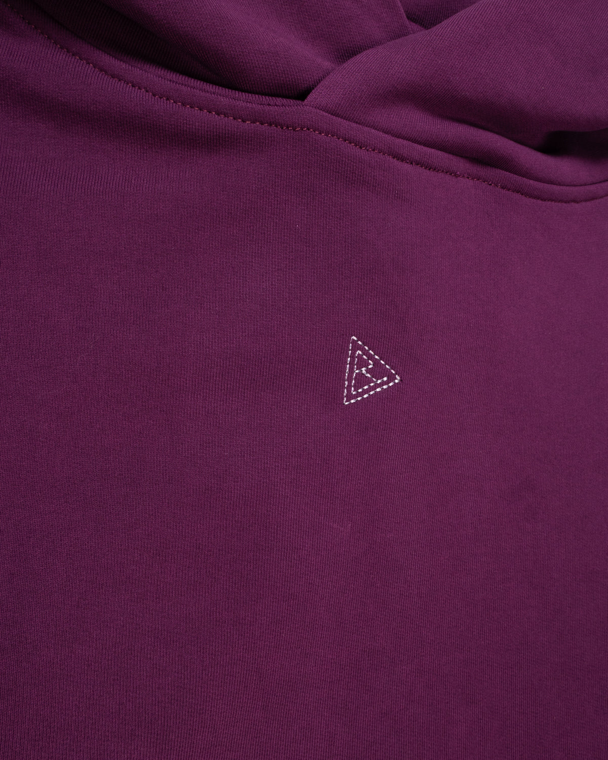 MINIMAL Purple Boxy Hoodie
