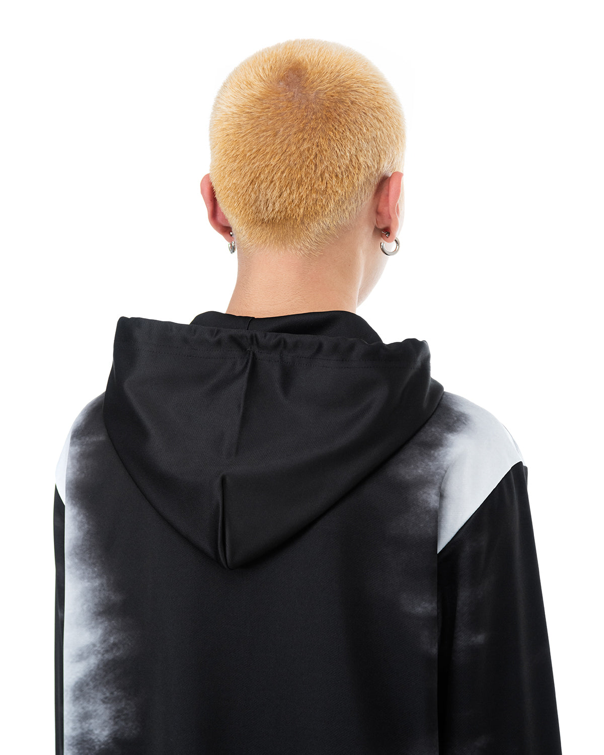 X-Ray Black Felpa Cappuccio