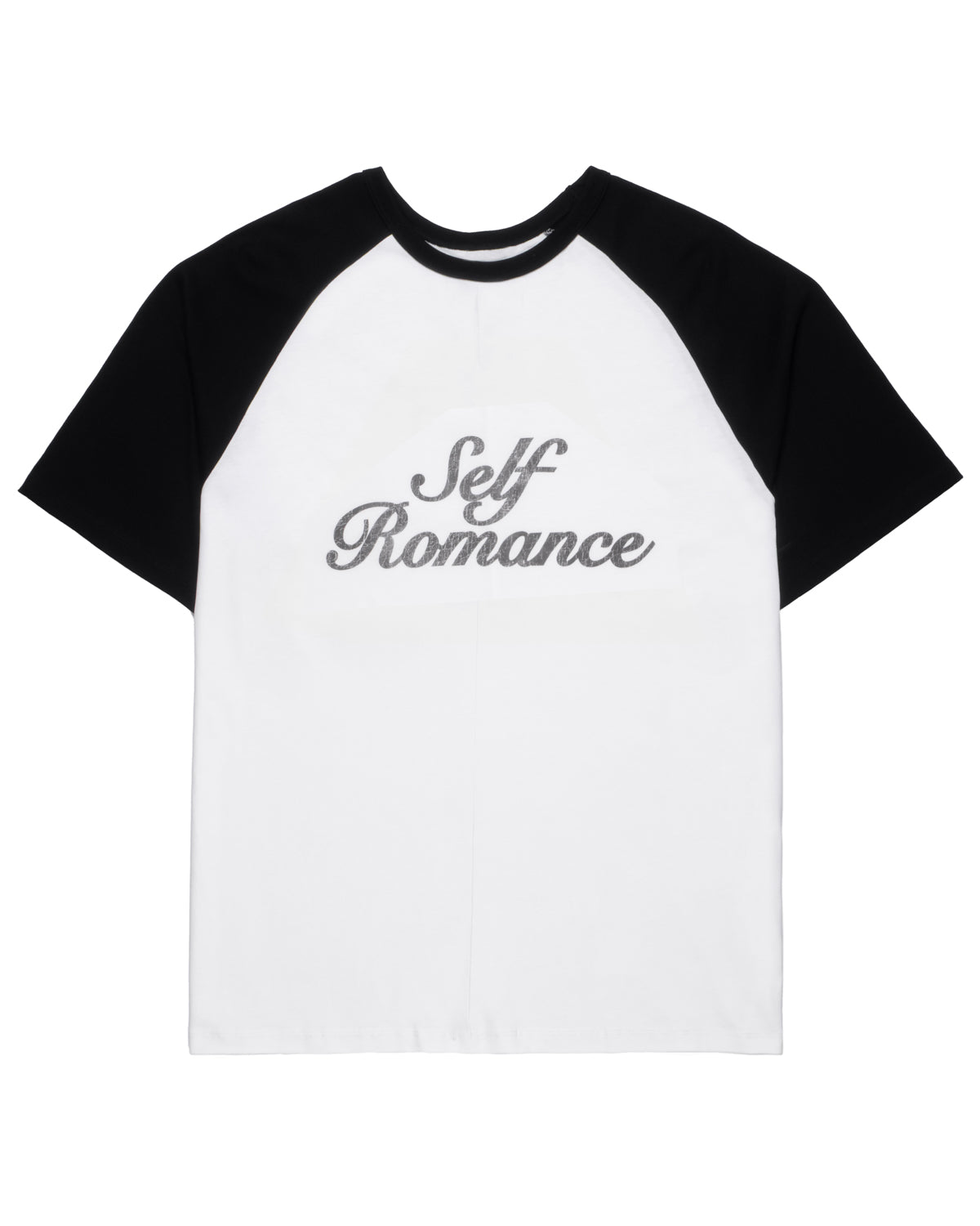 Self Romance B&W Raglan T-Shirt