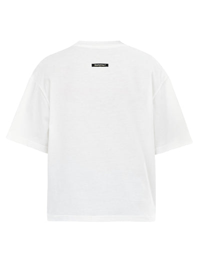 White Agony Milk T-shirt, back view