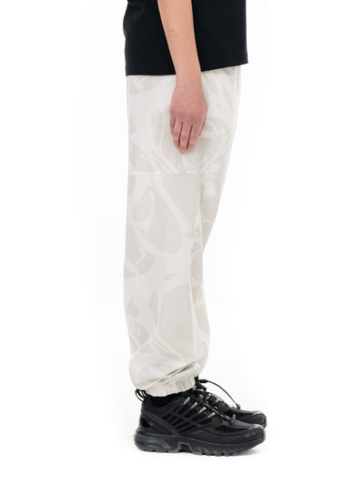 Joggers avorio Strand Ivory, indossati, vista di lato