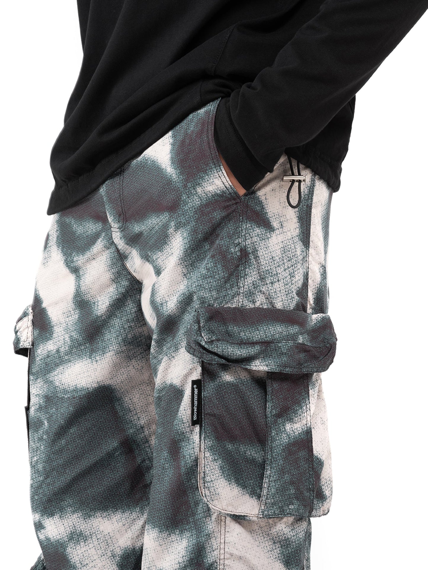Black Camo Cargo | Uomo
