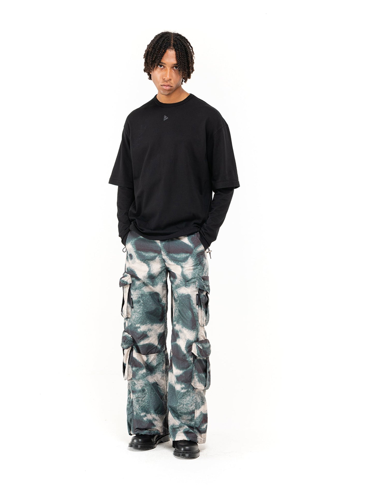 Black Camo Cargo | Uomo