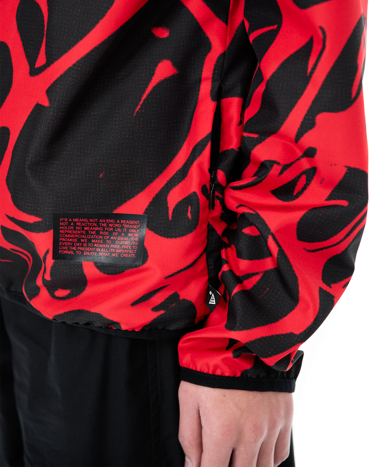 Strand Red Windbreaker | Blowhammer