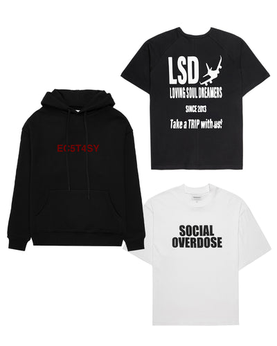Social Agony 2 x T-Shirt + Hoodie