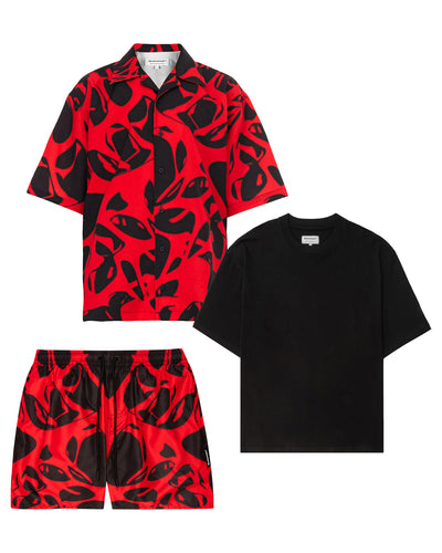 Stranded Shirt + Swimwear + T-Shirt