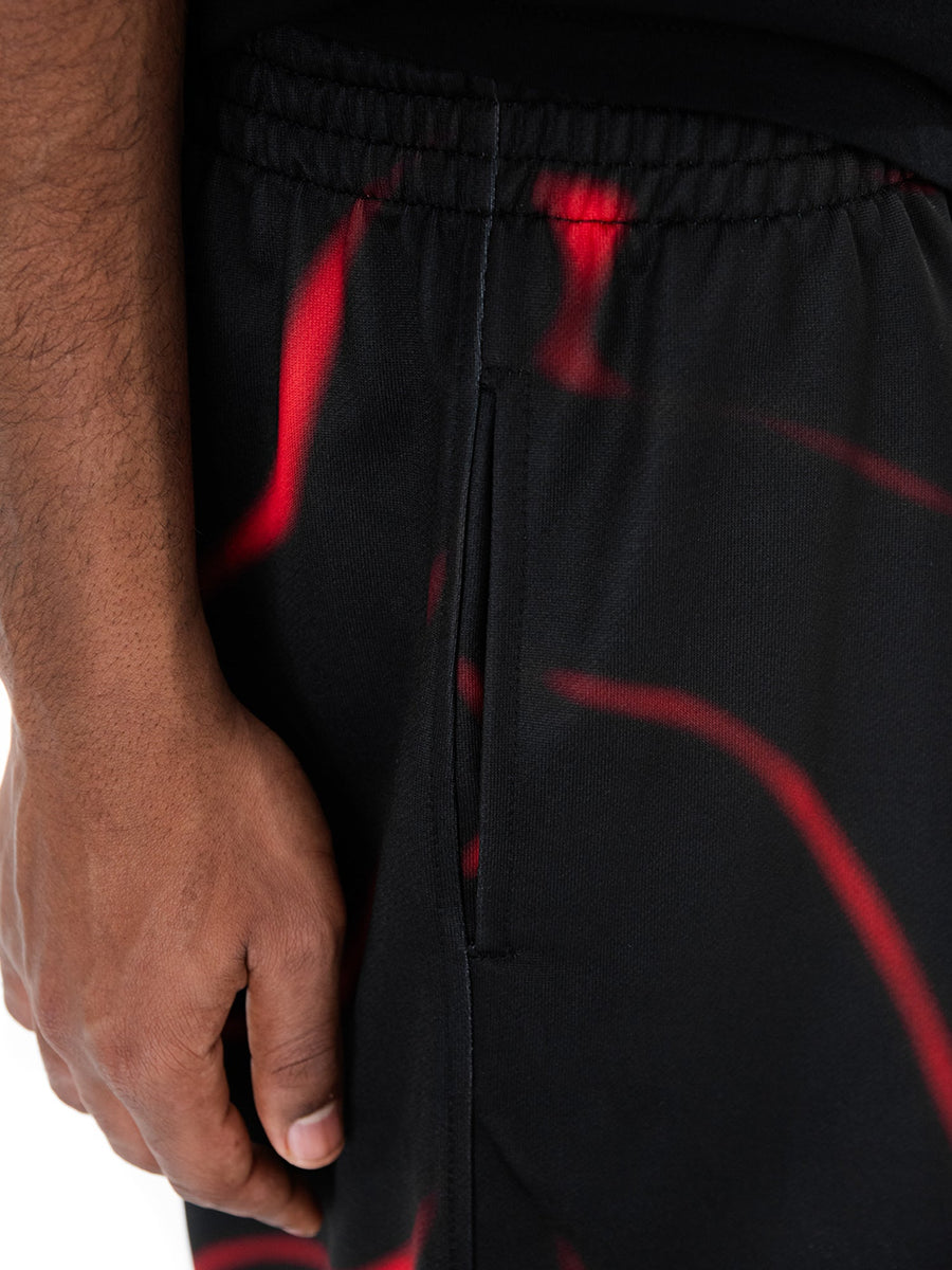 Sorte bermudashorts Tide, detalje af sidelommen