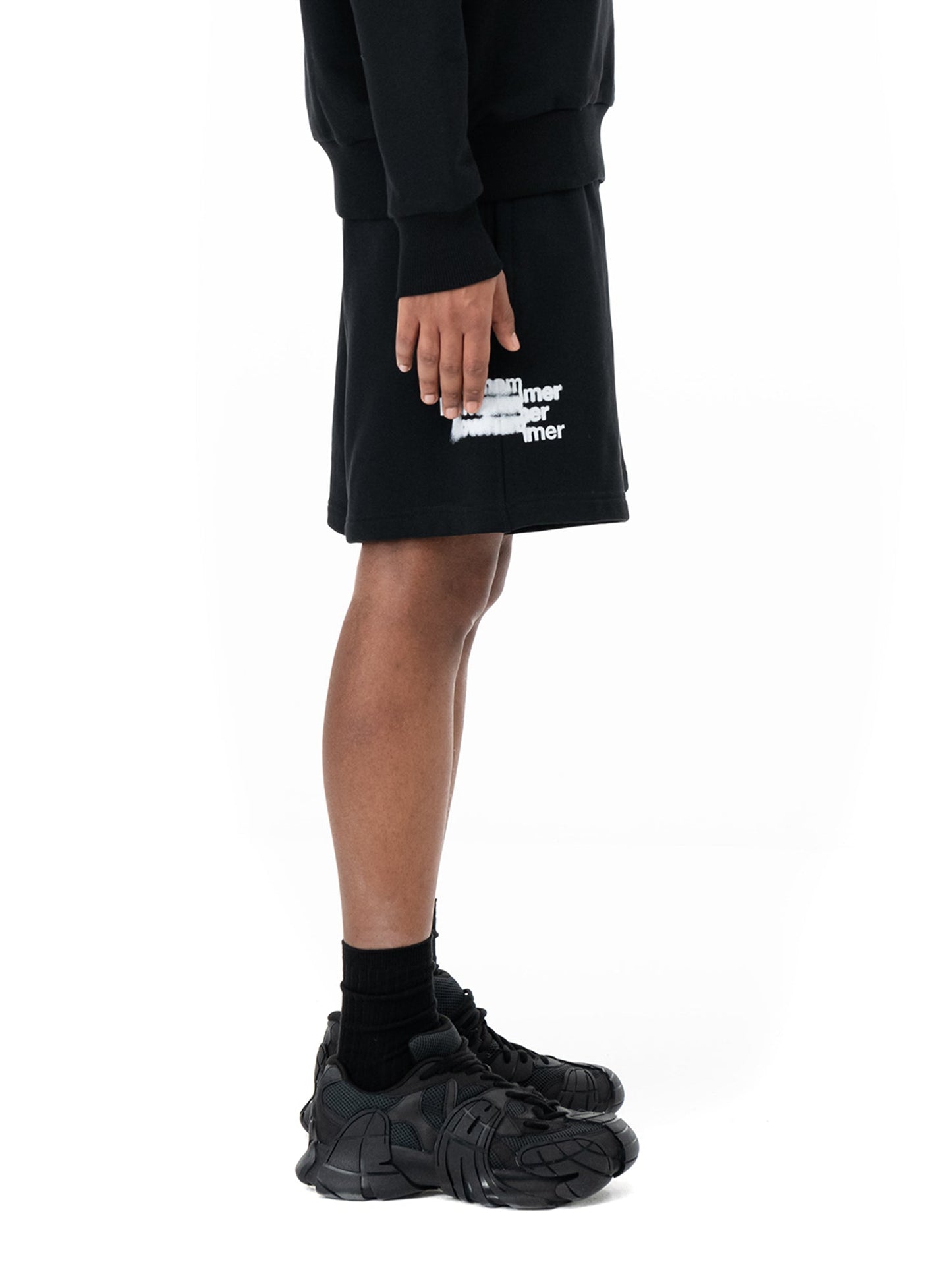 Stencil Bermuda shorts