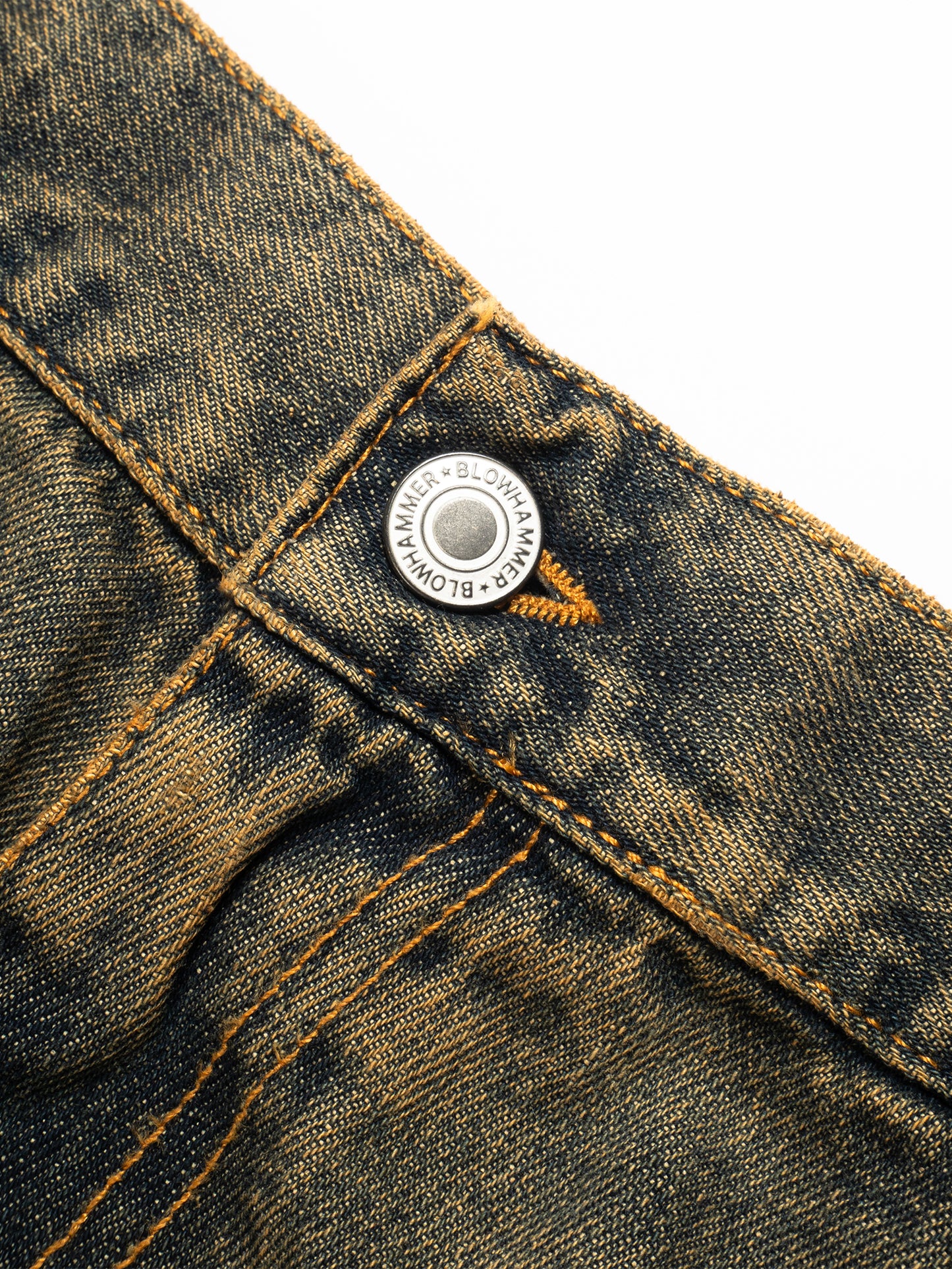 Aged Denim Jorts