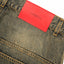 Aged Denim Jorts