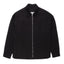 Minimal Black Giacca Zip