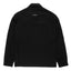 Minimal Black Giacca Zip
