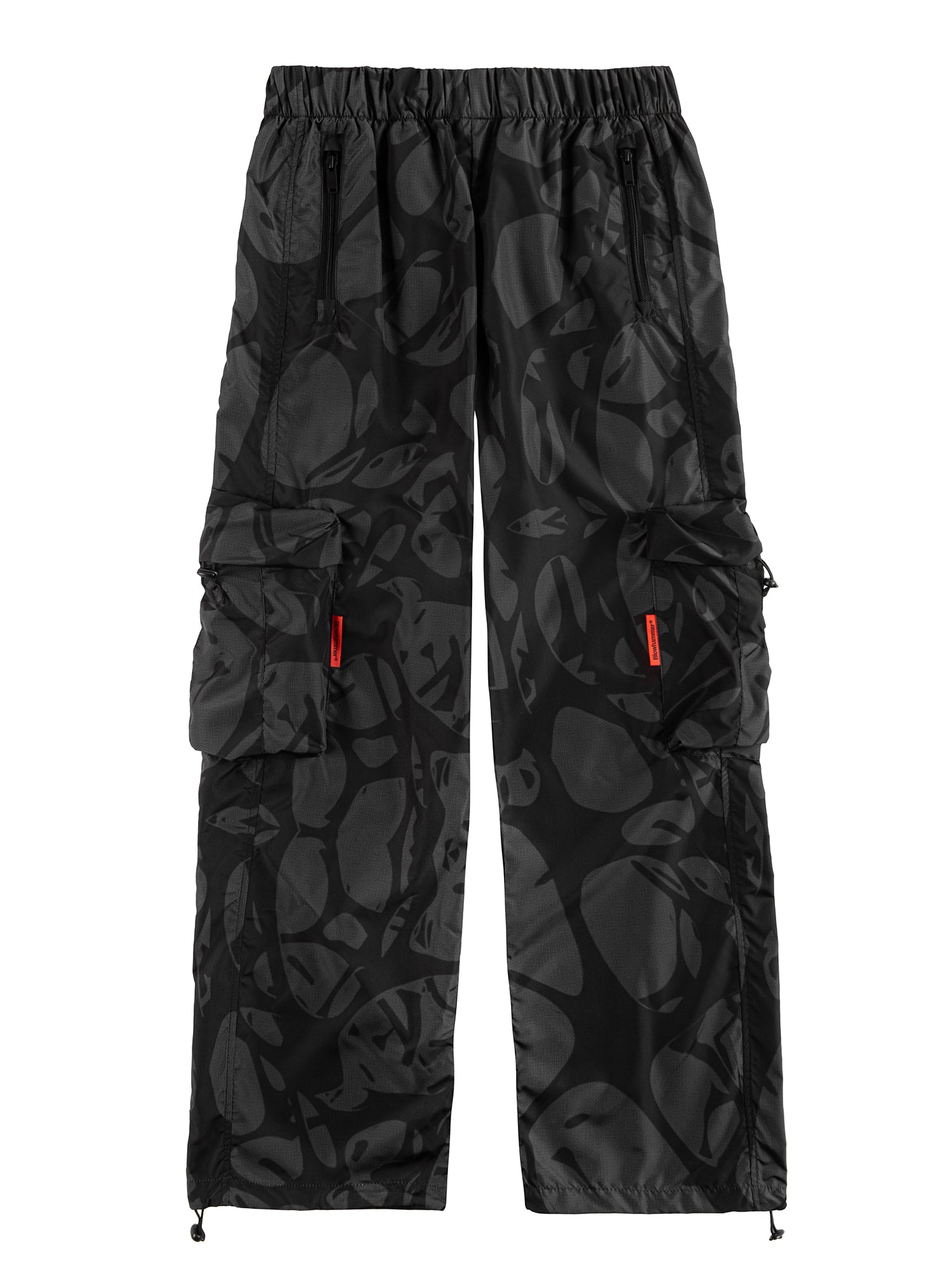 Pantalon cargo noir Strand, vue de face