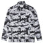 Black Camo Camicia Maniche Lunghe | Donna