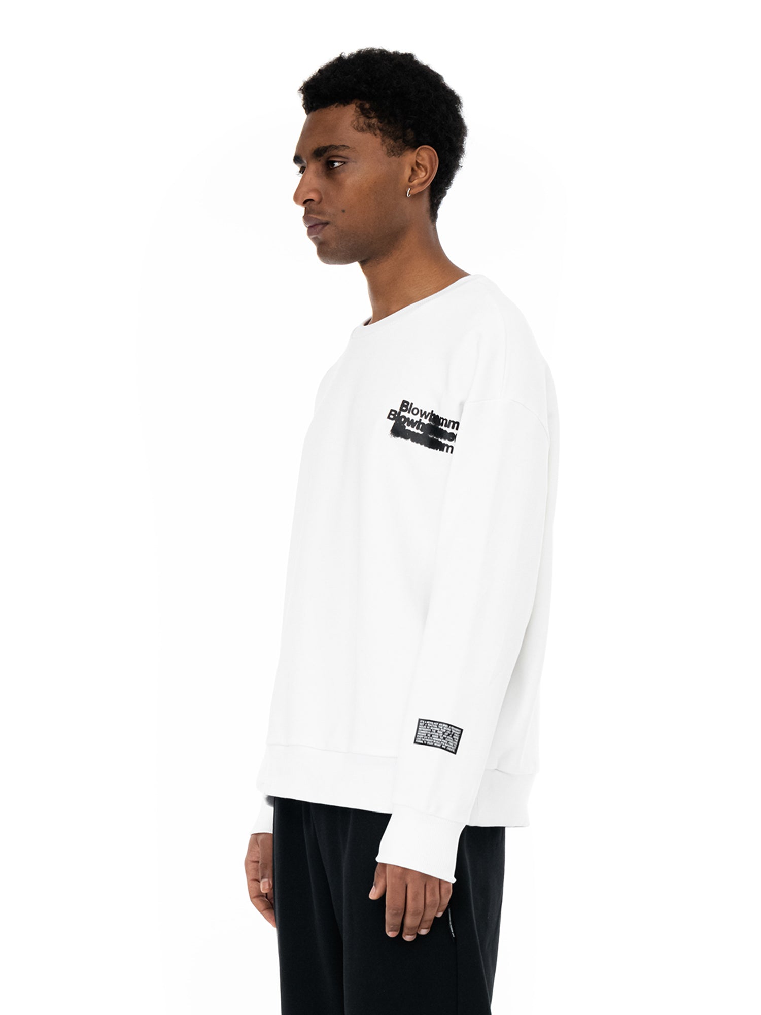 Stencil  Crewneck Sweatshirt | Blowhammer