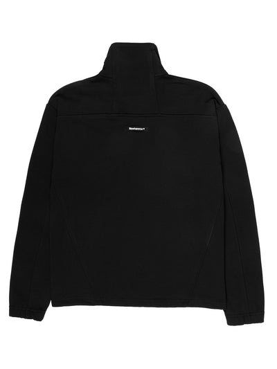 Minimal Felpa Girocollo Zip | Donna