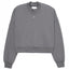 Minimal Grey Crewneck Sweatshirt