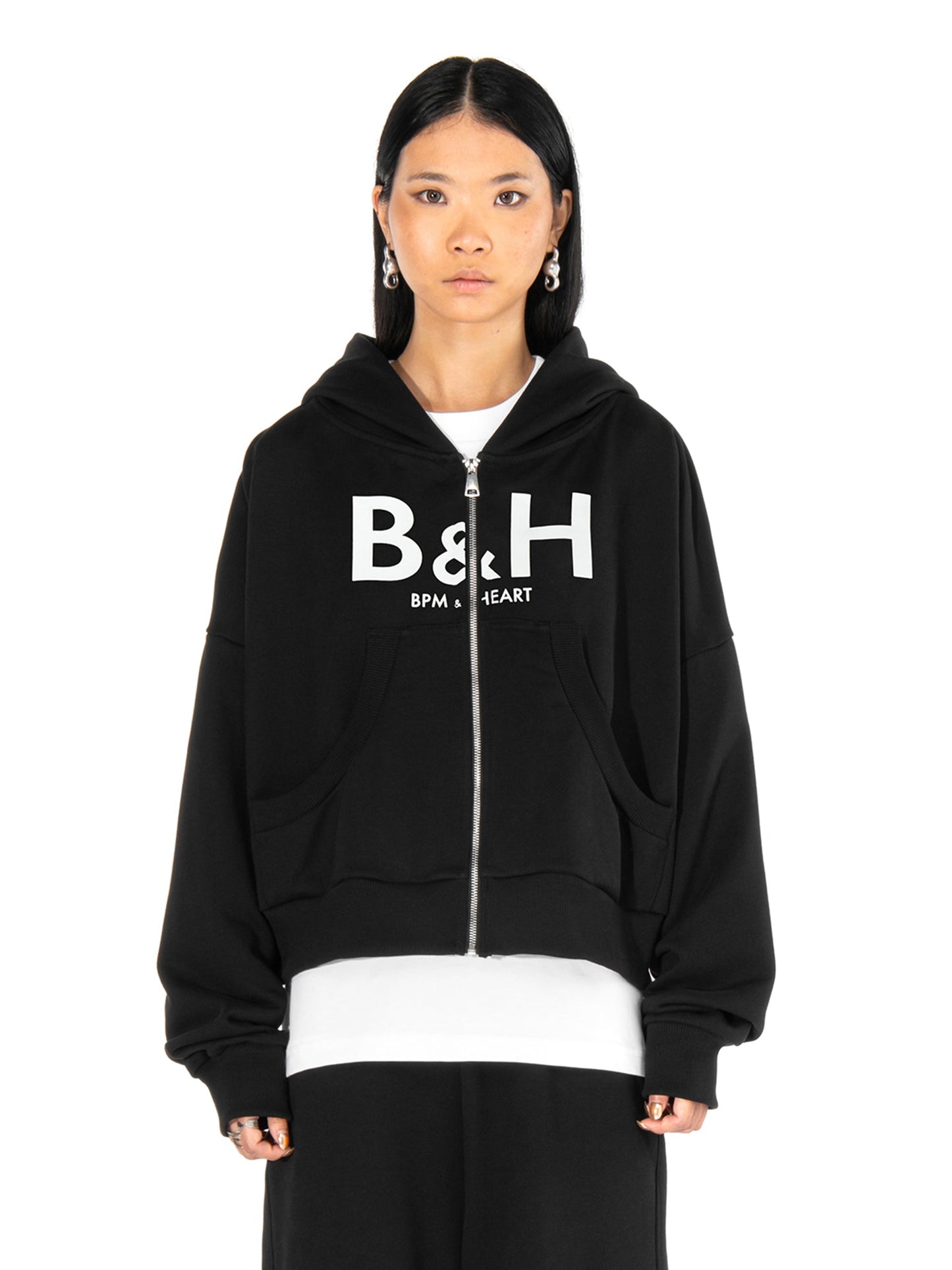 B&H Felpa Cappuccio