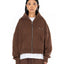 BROKENHEART Black Zip Hoodie | Blowhammer, color_brown