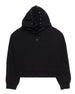 MINIMAL Black Boxy Hoodie