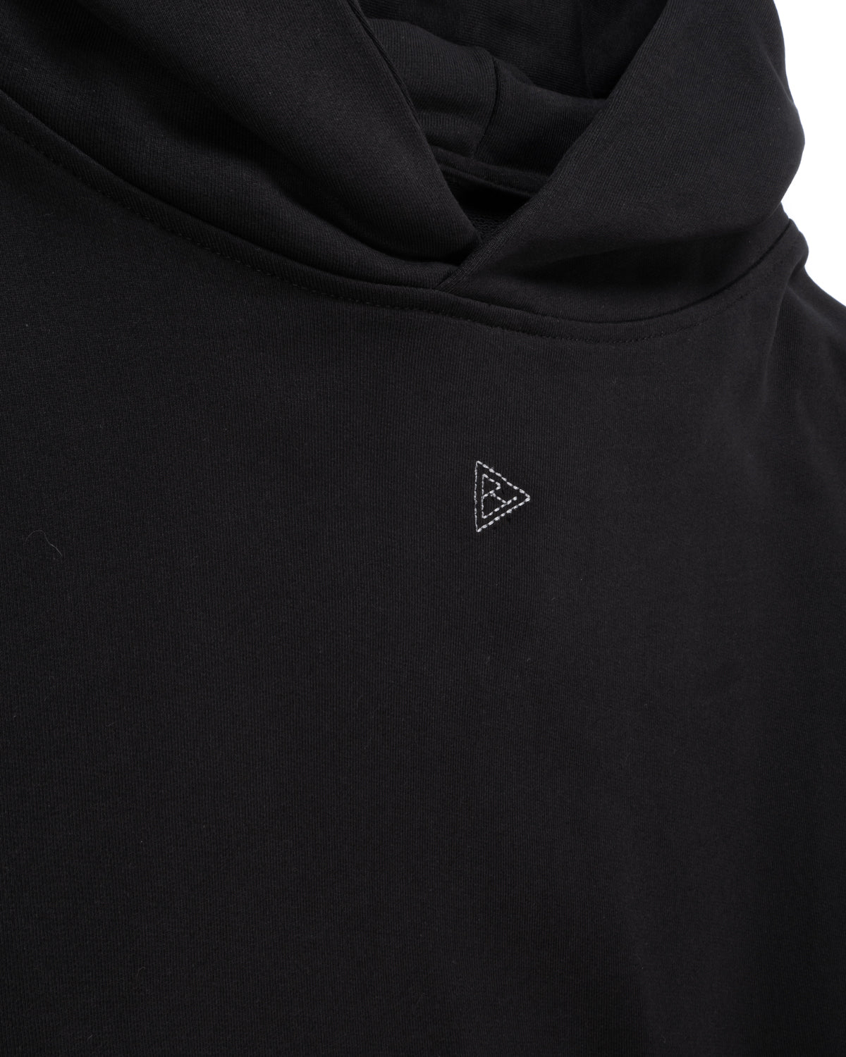 MINIMAL Black Boxy Hoodie