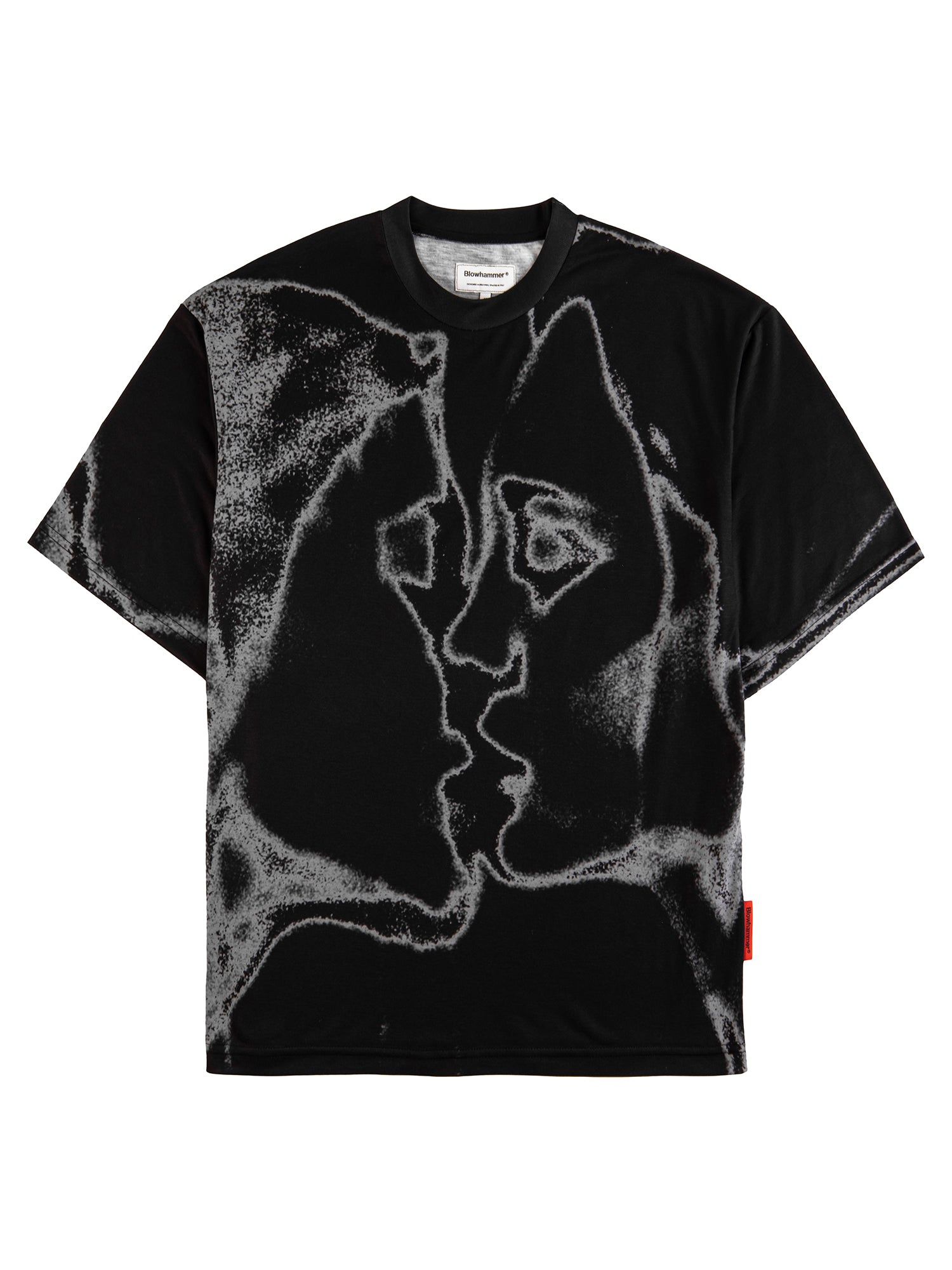 Svart T-shirt Unkiss Black, framifrån
