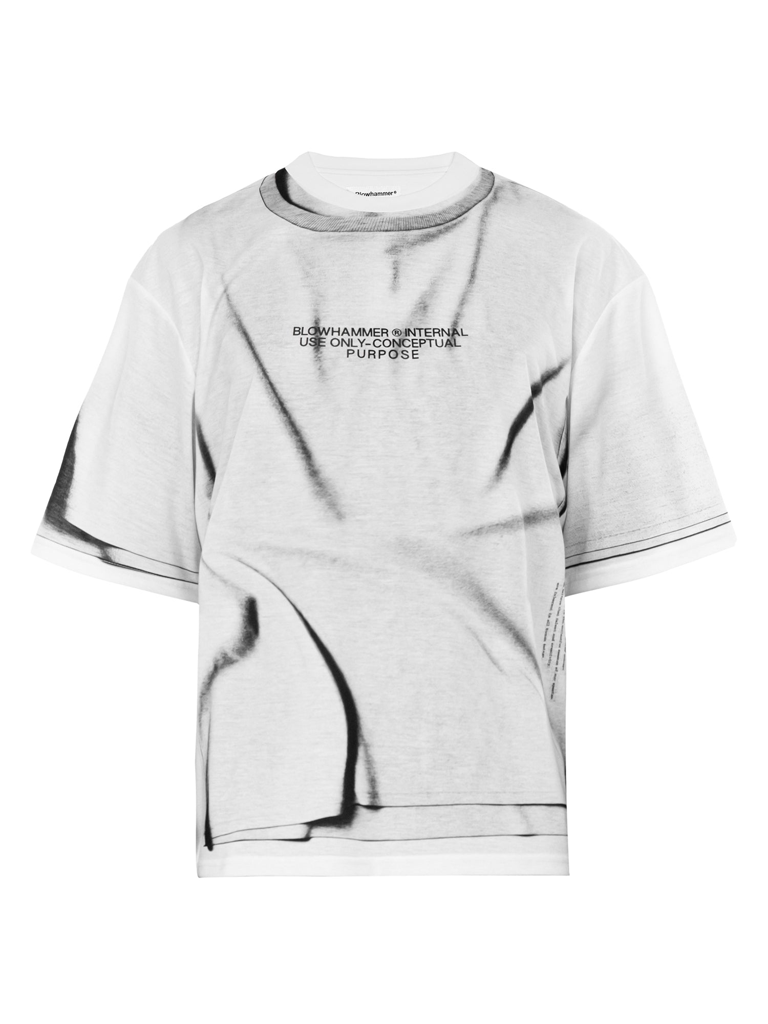 Tee-shirt blanc Crux, vue de face