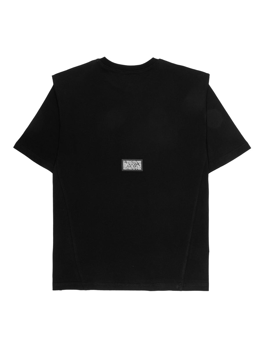 Tricou negru Eclipse, vedere din spate