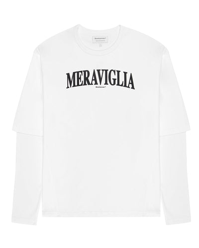 Meraviglia White Longsleeve | Uomo