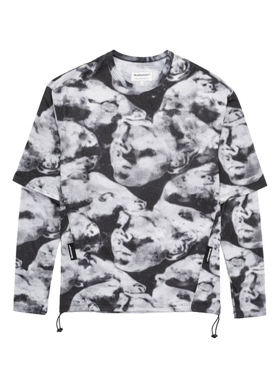 Camo Black Longsleeve | Uomo