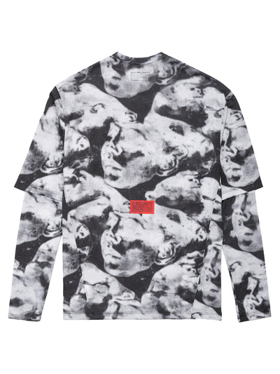 Camo Black Longsleeve | Uomo