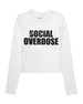 Social Overdose T-Shirt Maniche Lunghe