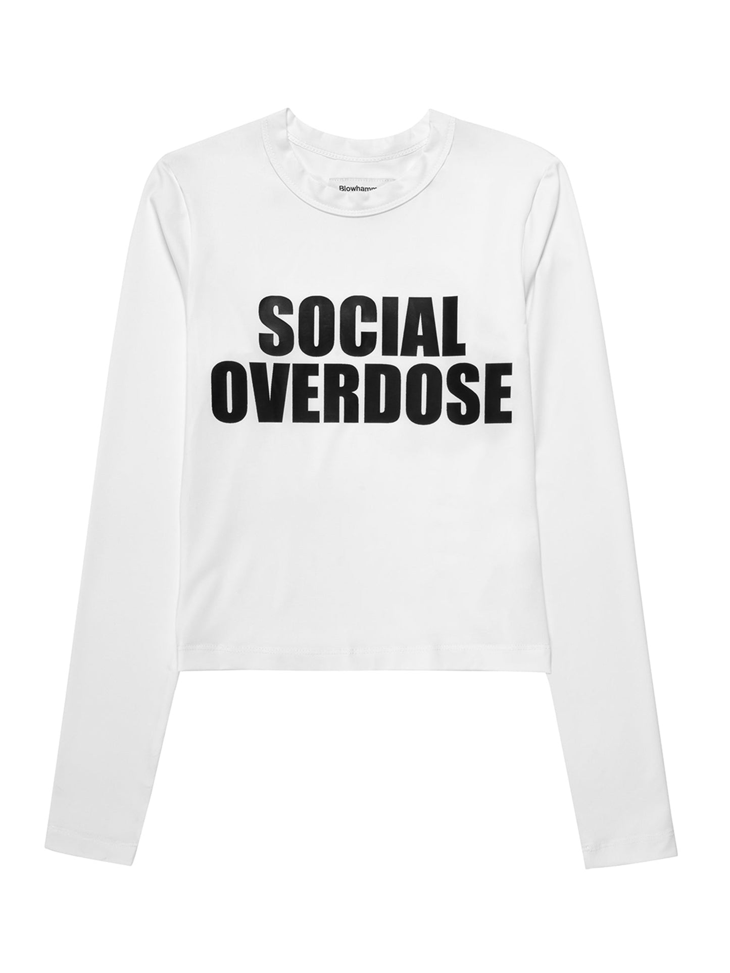 Social Overdose T-Shirt Maniche Lunghe