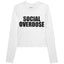 Social Overdose T-Shirt Maniche Lunghe