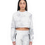 Grey Noise Sweatshirt Crop | Blowhammer