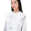 Grey Noise Sweatshirt Crop | Blowhammer